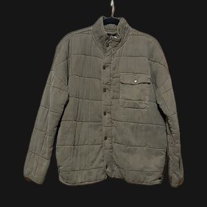 Quilted Jacket | Olive Green